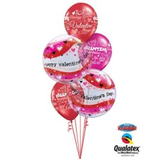 Bukiet 718 Valentine's Heart Waves #21889-2 40303-3